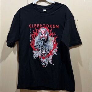 Sleep Token Graphic Short Sleeve T-Shirt in Black